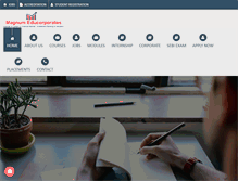 Tablet Screenshot of magnumeducorporates.com